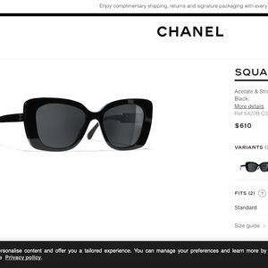 Brand new in box Chanel Polarized Sunglasses
